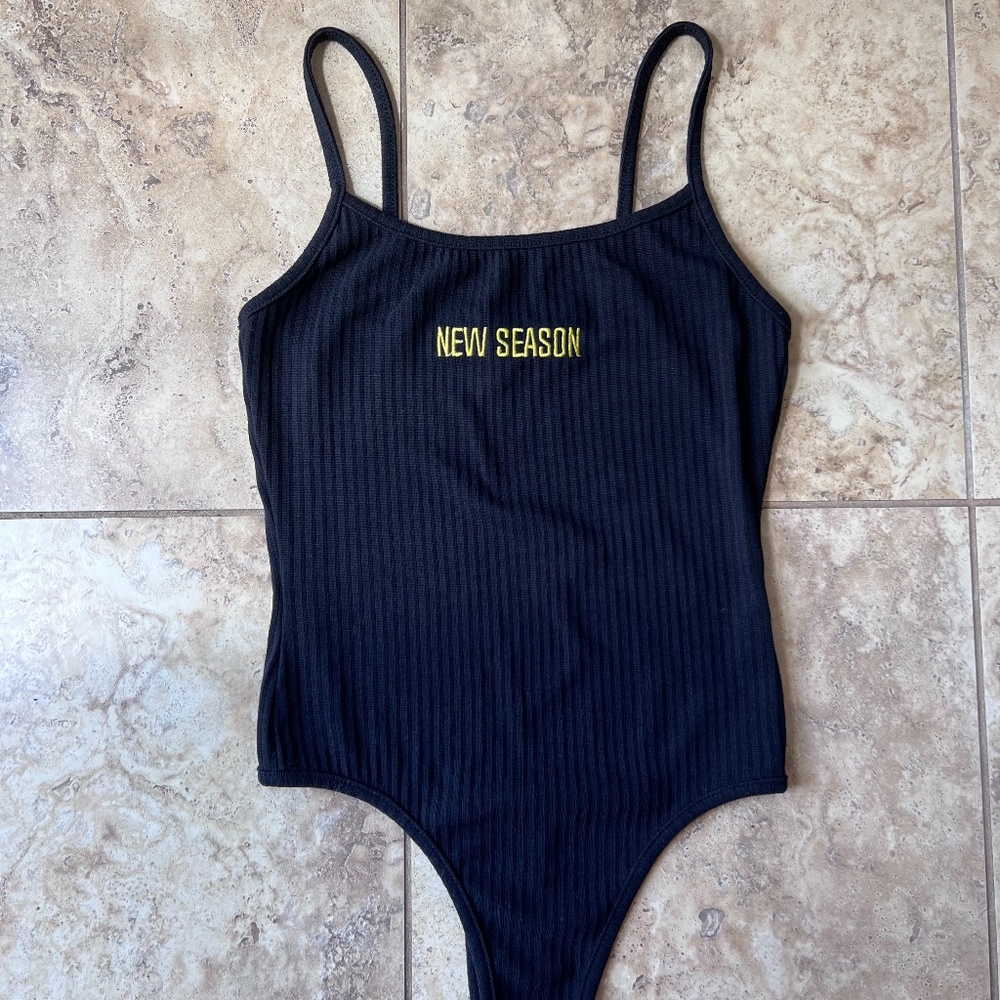 Ribbed Thong Bodysuit | Missguided New Season